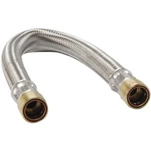 Image of Push Fit Flexible Pipe Connector Dia22mm Dia22mm L500mm