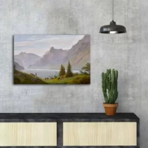 Image of FAMOUSART-047 Multicolor Decorative Canvas Painting