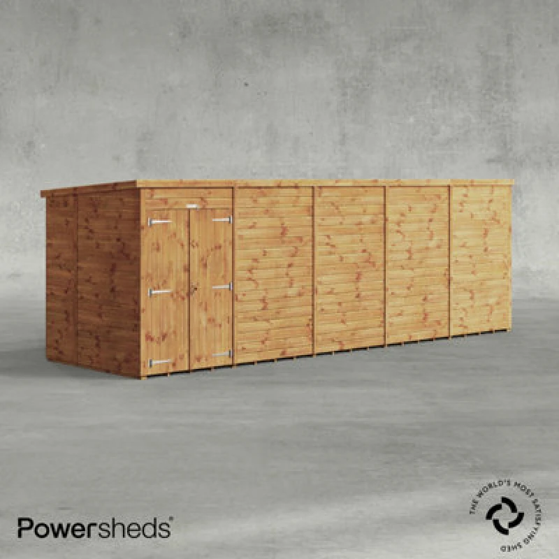 Image of 20X6 Psheds Ol Pent No Windows 2 Doors