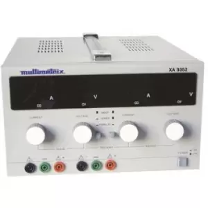 Image of Multimetrix XA 3052 Bench PSU (adjustable voltage) 0 - 30 V 0 mA - 5 A No. of outputs 2 x