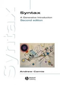 Image of Syntax by Andrew Carnie Paperback