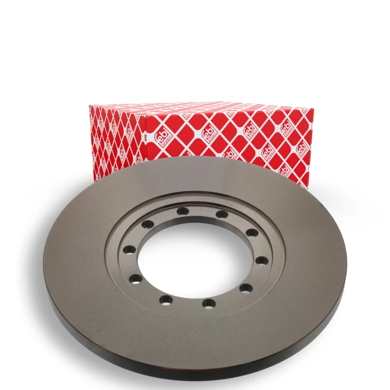 Image of FEBI BILSTEIN 40779 Brake disc Rear Axle, Solid, Coated Brake Disc (82)