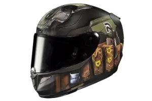 image of HJC RPHA 11 Ghost Call of Duty Green Brown Full Face Helmet M