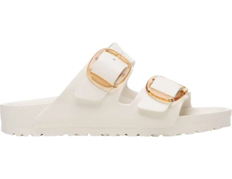 Image of Birkenstock Womens slides Birkenstock Arizona Big Buckle Blanc Female 41