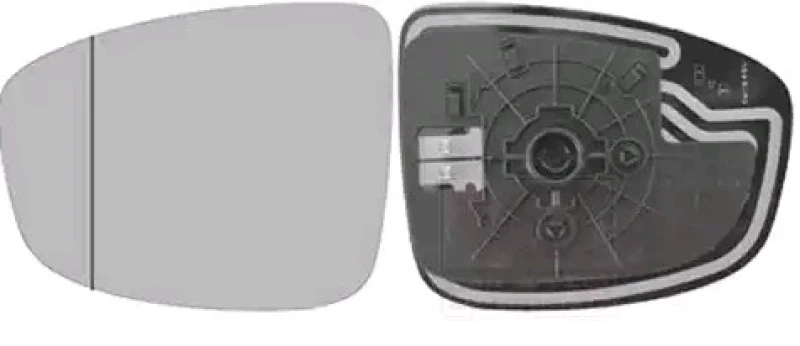 Image of VAN WEZEL 2780837 Wing Mirror Glass * HAGUS * Left Mirror Glass,outside mirror (1914)
