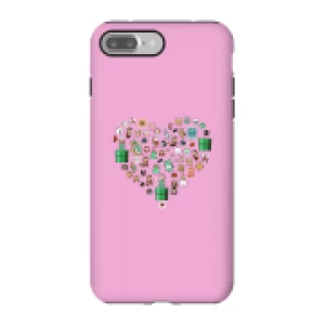 Image of Pixel Sprites Heart Phone Case - iPhone 7 Plus - Tough Case - Gloss