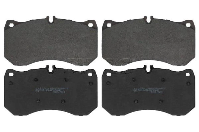 Image of SWAG 33 10 5316 Brake pad set Front Axle, prepared for wear warning indicator Brake Pad Set,disc brake (402)