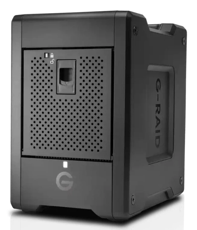 Image of SanDisk SanDisk G-RAID SHUTTLE 4 disk array 104 TB Desktop Black SDPH34H-104T-MBAAB
