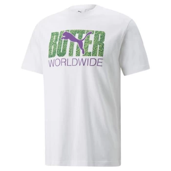 Image of Puma x Butter Goods Graphic T Shirt - White 52