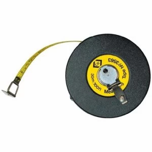 Image of C.K Tools Professional Surveyors Steel Double sided Measuring Tape 30m