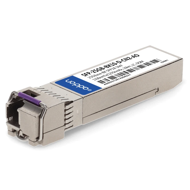Image of AddOn Networks SFP-25GB-BX10-D-CN2-AO network transceiver module Fiber
