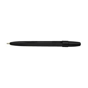 image of Office Mini Ball Pen 1.0mm Tip 0.3mm Line Black Pack of 144 938855