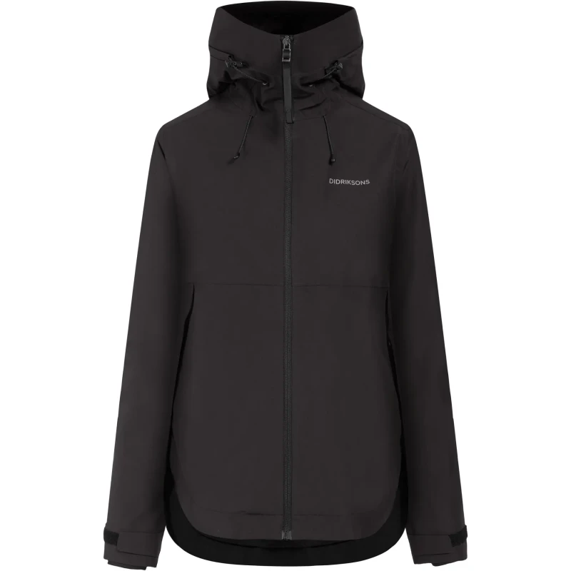 Image of Womens waterproof jacket Didriksons Jennie Noir Female 40