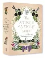 Image of antique anatomy tarot kit deck and guidebook for the modern reader
