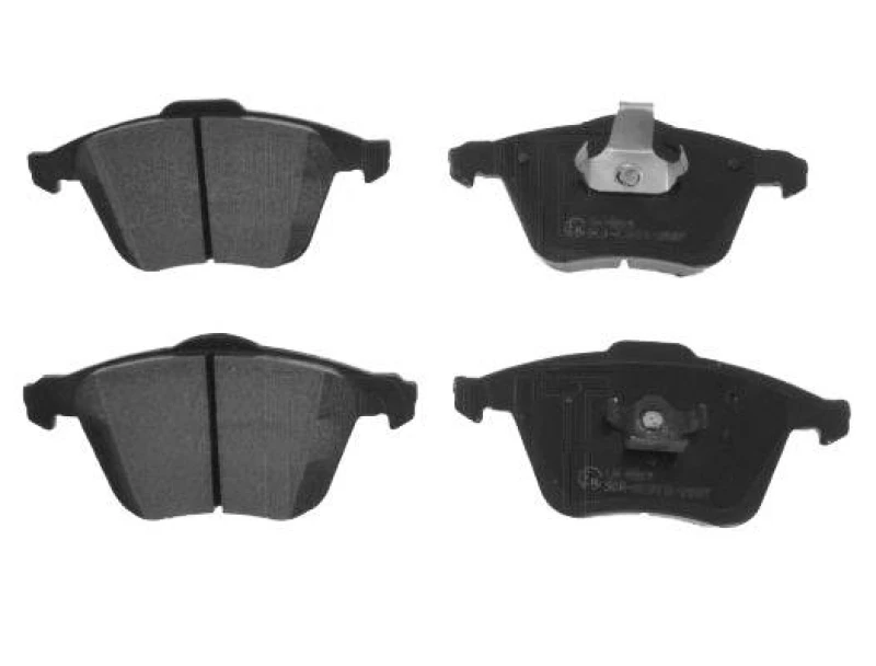 Image of Blue PRINT ADM54299 Brake pad set Front Axle, with piston clip Brake Pad Set,disc brake (402)