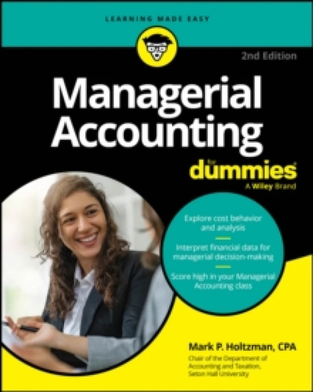 Image of Managerial Accounting For Dummies Paperback / softback