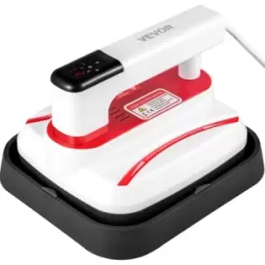 image of VEVOR Mini Press 7 x 8" Mini Heat Press 800W Red Portable Easy Press Mini Highly-Sensitive Touch Screen Mini Press Vibration Function Press Machine fo