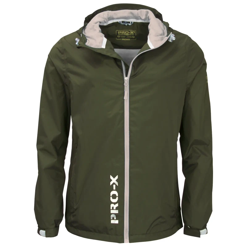 Image of Waterproof jacket for children Pro-X Elements Flashy Vert Unisex 8 ans
