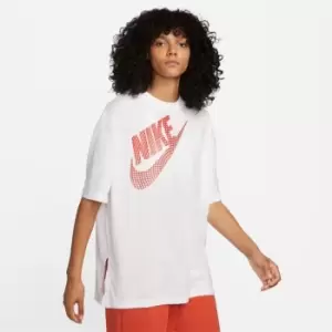Image of Nike Nsw Tee Ss Gfx Dnc - White