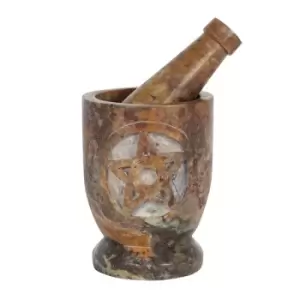 Image of Pentagram Pestle and Mortar