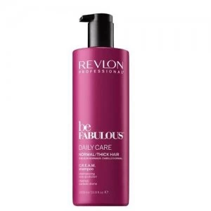 Image of Revlon Professional Be Fabulous C.R.E.A.M. Daily Care Shampoo 1000ml