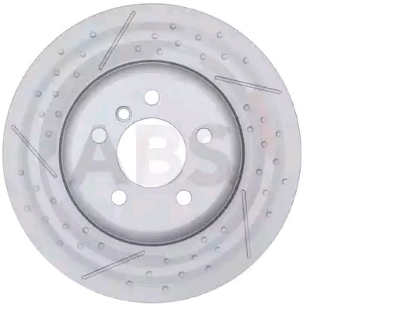 Image of A.B.S. 18278 Brake disc slotted/perforated, Coated Brake Disc (82)