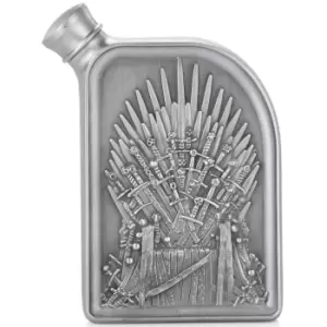 image of Royal Selangor Game of Thrones Iron Throne Hip Flask