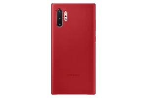 image of Samsung Galaxy Note10+ Leather Cover Red (EF-VN975LREGWW)