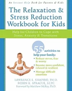 Image of relaxation and stress reduction workbook for kids help for children to cope