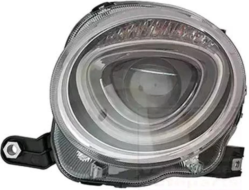Image of VAN WEZEL 1614961 Headlights H7, without bulb holder, Left, with motor for headlamp levelling Headlight (259)