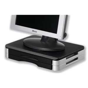 Image of MonitorPrinter Stand Black Silver
