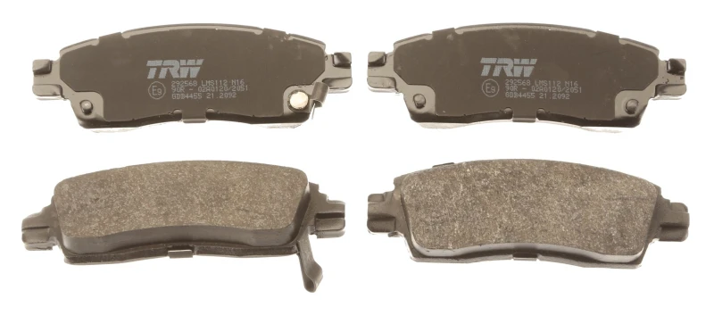 Image of TRW GDB4455 Brake pad set with acoustic wear warning Brake Pad Set,disc brake (402)