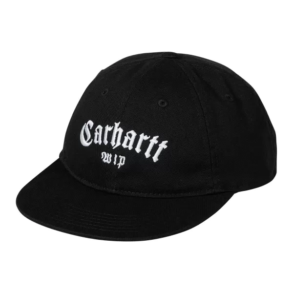 image of Carhartt Wip Onyx Cap, Black/white