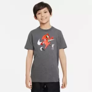 Image of Nike U Nk Mascot Tee - Grey