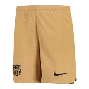 image of 2022-2023 Barcelona Away Shorts (Gold) - Kids