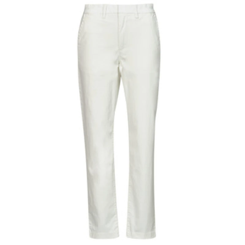 Image of Levis ESSENTIAL CHINO womens Trousers in White
