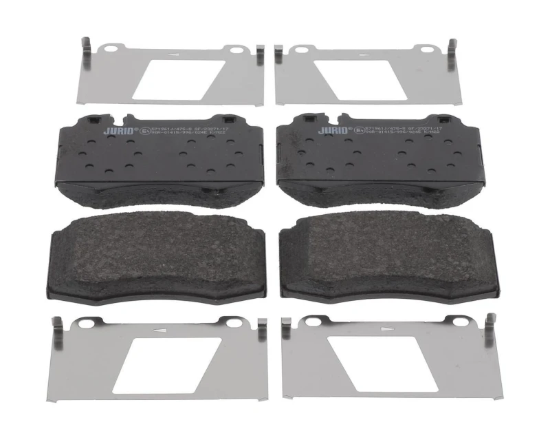 Image of JURID 571961J Brake pad set prepared for wear warning indicator, without accessories Brake Pad Set,disc brake (402)