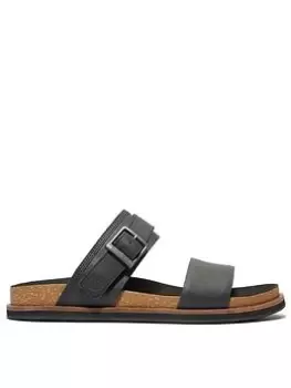 Timberland Amalfi Vibes 2band Sandal - Black, Size 7.5, Men