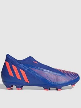 Image of adidas Predator Laceless 20.3 Firm Ground Football Boots - Blue Size 10, Men