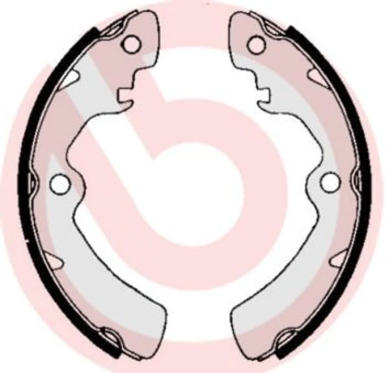 Image of BREMBO Brake Shoe Set BREMBO S 79 503