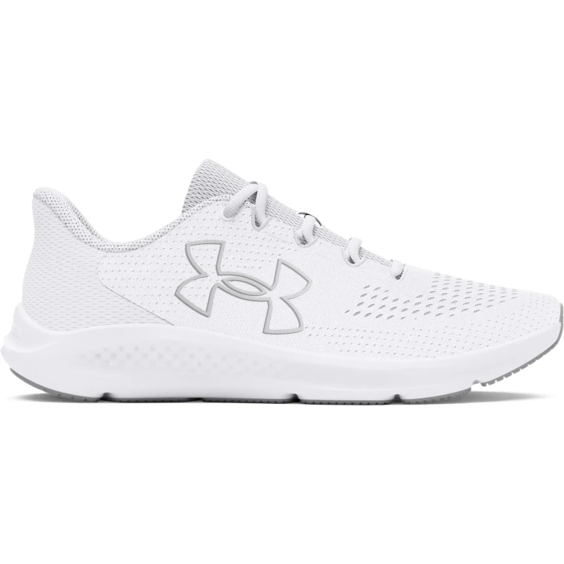 Image of Womens Running shoes Under Armour Charged Pursuit 3 Big Logo Blanc Female 40,5