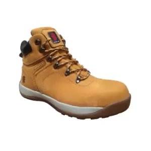 Image of Warrior Mens Nubuck Hiker Boots (12 UK) (Wheat)
