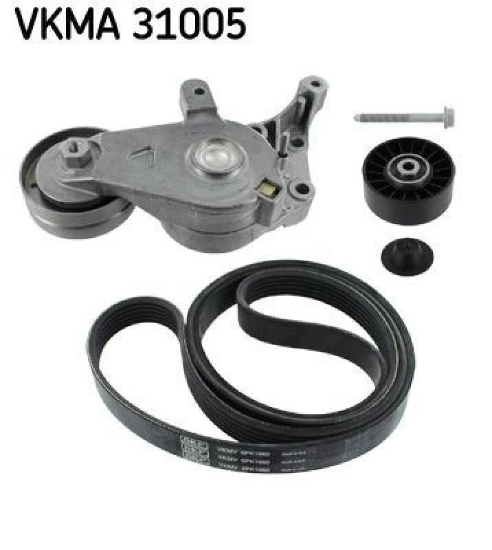 Image of SKF V-Ribbed Belt Set SKF VKMA 31005