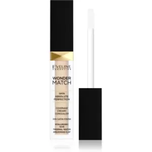 image of Eveline Cosmetics Wonder Match Creamy Camouflage Concealer 24 h Shade 01 Light Neutral 7 ml