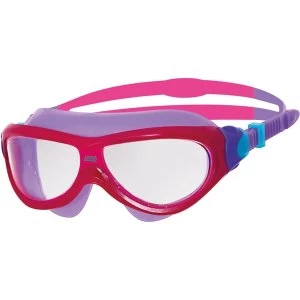 Image of Zoggs Junior Phantom Mask Pink/Purple/Clear Junior