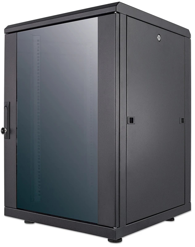 Image of Intellinet 19" Network Cabinet - Free Standing. 16U. 600x600mm (w