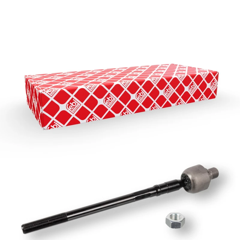 Image of FEBI BILSTEIN 41913 Inner Tie Rod Front axle both sides, with counter nut Inner Tie Rod (51)