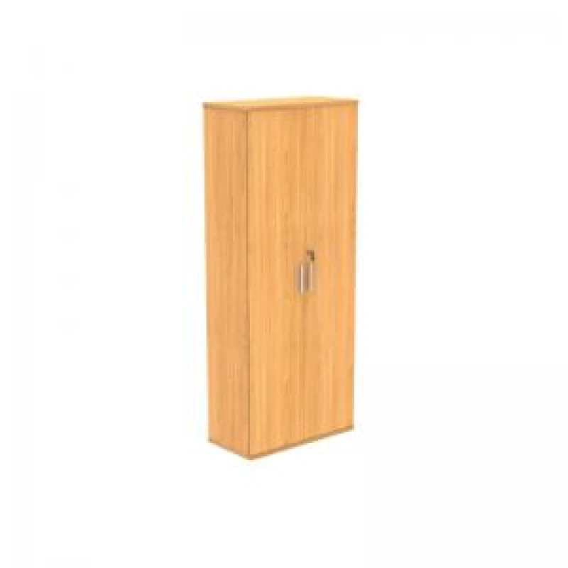 Image of Astin 2 Door Cupboard Lockable 800x400x1980mm Norwegian Beech KF823926