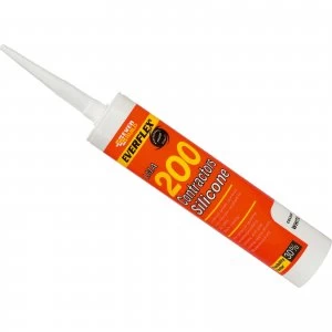 Image of Everbuild Contractors Silicone Sealant Black 295ml