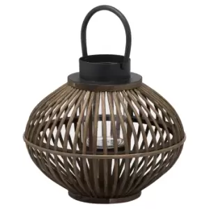 Brown Bamboo Style Lantern